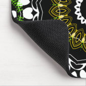 レトロ抽象芸術アートデザインマウスパッド マウスパッド (コーナー)