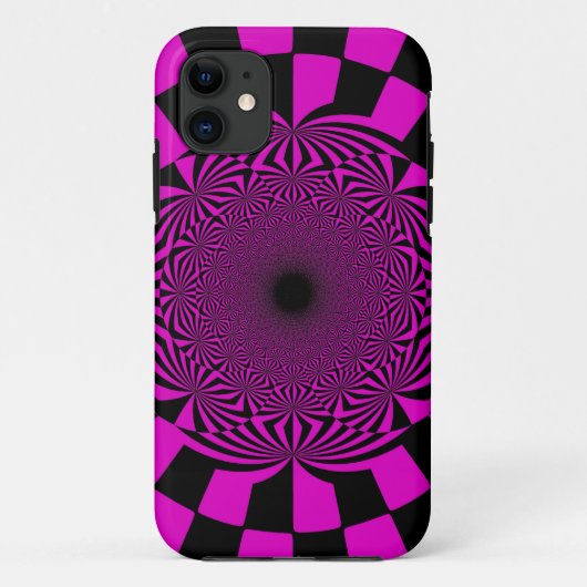 レトロ抽象芸術アートデザイン3 Case-Mate iPhoneケース (裏面)