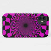 レトロ抽象芸術アートデザイン3 Case-Mate iPhoneケース (裏面(横))