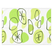 レトロ抽象芸術アートロックスチャートルーズ テーブルクロス (正面(横))