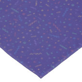 レトロ抽象芸術ネオンパターン テーブルクロス (アングル)