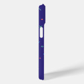 レトロ抽象芸術ネオンパターン Case-Mate iPhoneケース (裏面 / 右)