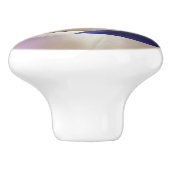 レトロ抽象芸術半円オンソフト金ゴールド セラミックノブ (側面)