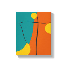 レトロ抽象芸術調和