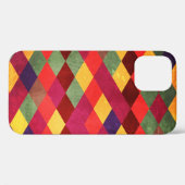 レトロ抽象芸術:ヴィンテージパターンデザイン Case-Mate iPhoneケース (裏面 (横))