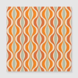 レトロ抽象芸術: 50s～60sシームレスなスタイル