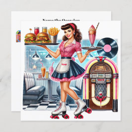 レトロ招待状 招待状