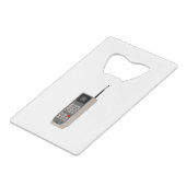 レトロ携帯電話 クレジットカード栓抜き (裏面アングル)