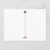 レトロ改造オートホリデーギフトはがき ポストカード (裏面)