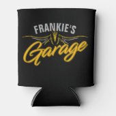 レトロ改造ネオンピンプリペスバイクもしくは自転車に乗る人カスタムガレージ 缶クーラー (正面)