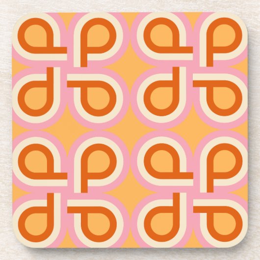 レトロ放射 コースター (正面)