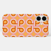 レトロ放射 Case-Mate iPhoneケース (裏面 (横))