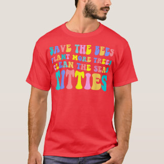 レトロ救ザビー救ス – ミツバチはMore Tre Tシャツ