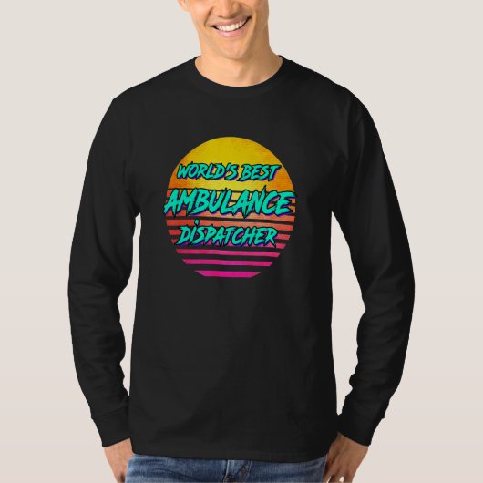レトロ救急処置員 Tシャツ (正面)