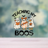 レトロ教えズマイボスハロウィーン アクリルサイン (ニュートラル)