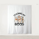 レトロ教えズマイボスハロウィーン タペストリー (正面)