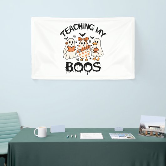 レトロ教えズマイボスハロウィーン 横断幕 (トレードショー)