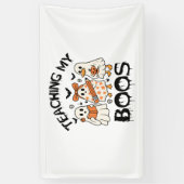 レトロ教えズマイボスハロウィーン 横断幕 (縦)