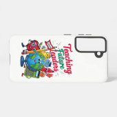 レトロ教え未来指導者先生学校 SAMSUNG GALAXYケース (裏面横)