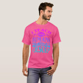 レトロ教えI Tiny Humans About Jesus Christian Te Tシャツ (正面フル)