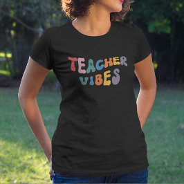 レトロ教師スタイル Tシャツ