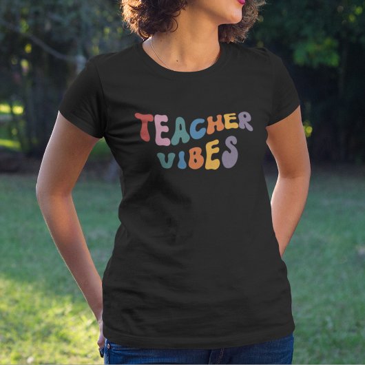 レトロ教師スタイル Tシャツ