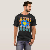 レトロ教師ダイジーカラフルな学校用品 3 Tシャツ (正面フル)