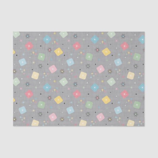 レトロ散乱原子星爆発パターン 薄葉紙 (正面)