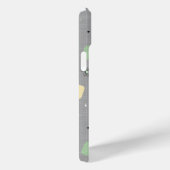 レトロ散乱原子星爆発パターン Case-Mate iPhoneケース (裏面 / 右)