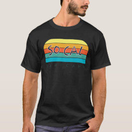 レトロ数々のカラーグラフィック – So Cal Surf Camp - Tシャツ
