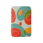 レトロ数々の色 バスマット (正面縦)