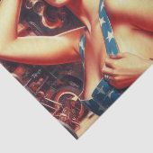 レトロ整備士ガール 薄葉紙 (詳細)