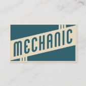 レトロ整備士 名刺 (正面)