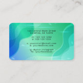 レトロ料理器具 名刺 (裏面)