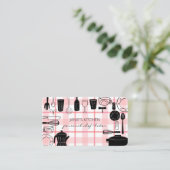 レトロ料理器具 名刺 (スタンド正面)