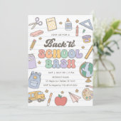 レトロ新学期バッシュ 招待状 (スタンド正面)
