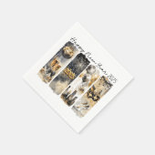 レトロ新年2025 スタンダードカクテルナプキン (角)