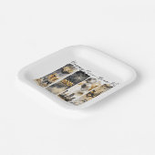 レトロ新年2025 ペーパープレート (傾斜あり)