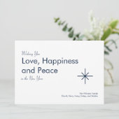 レトロ新年2026クラシックネイビーブルー シーズンカード (スタンド正面)