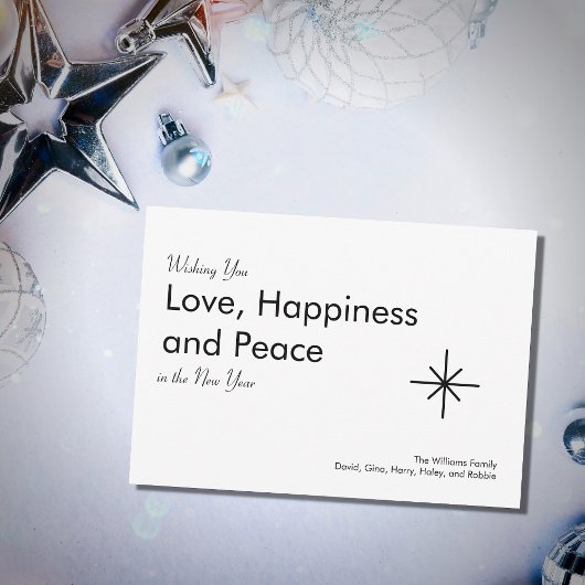 レトロ新年2026クラシック白黒 シーズンカード