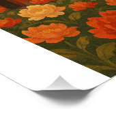 レトロ旅行ポスター – 洛陽、中国 ポスター (コーナー)