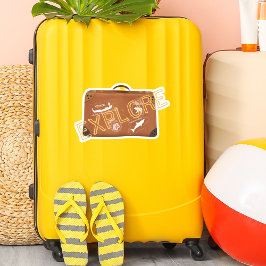 レトロ旅行荷物ヴィンテージスーツケースエクスプローララベル シール