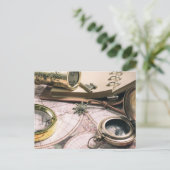 レトロ旅行 ポストカード (スタンド正面)