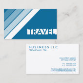 レトロ旅行 名刺 (正面/裏面)