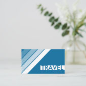 レトロ旅行 名刺 (スタンド正面)