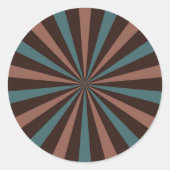 レトロ日が差すことステックラシックク – タイムレス ラウンドシール (正面)