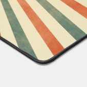 レトロ日が差すことスパイラルヴィンテージデザイン デスクマット (コーナー)