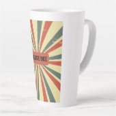 レトロ日が差すことメモリ | 衰退した栄光の復活 カフェラテマグ (右アングル)