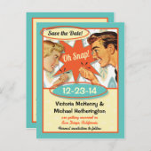 レトロ日付はがきを保存 案内ポストカード (正面/裏面)