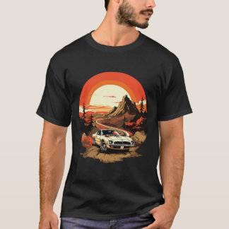 レトロ日本の通りレース – JDM Legend Tribute Tシャツ